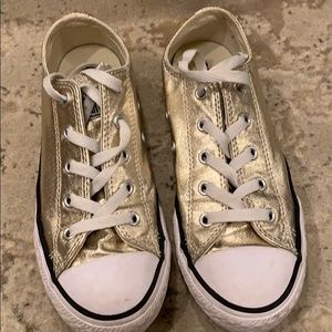 Gold Converse